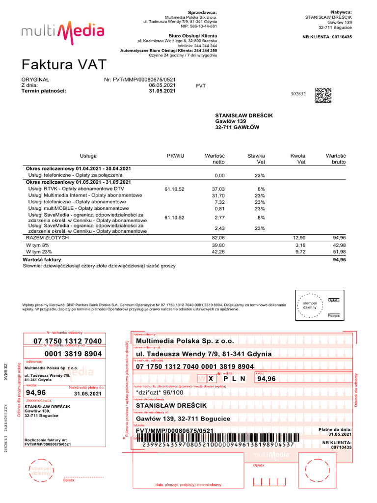 Faktura VAT | PDF