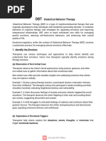 DBT Mindfulness Skills - Worksheet - Therapist Aid | PDF | Dialectical ...