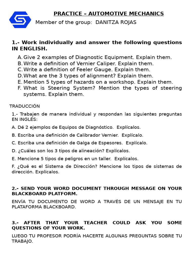 PRACTICE - Mechanics | PDF