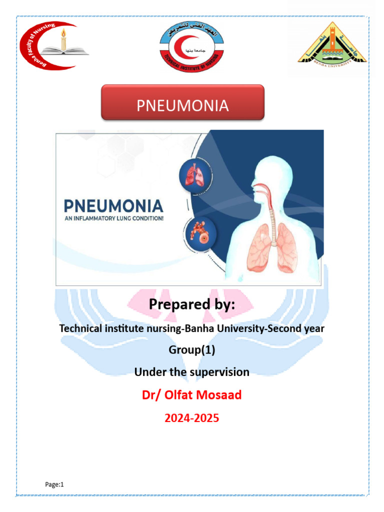 Understanding Pneumonia: Causes & Treatment | PDF | Pneumonia | Lung