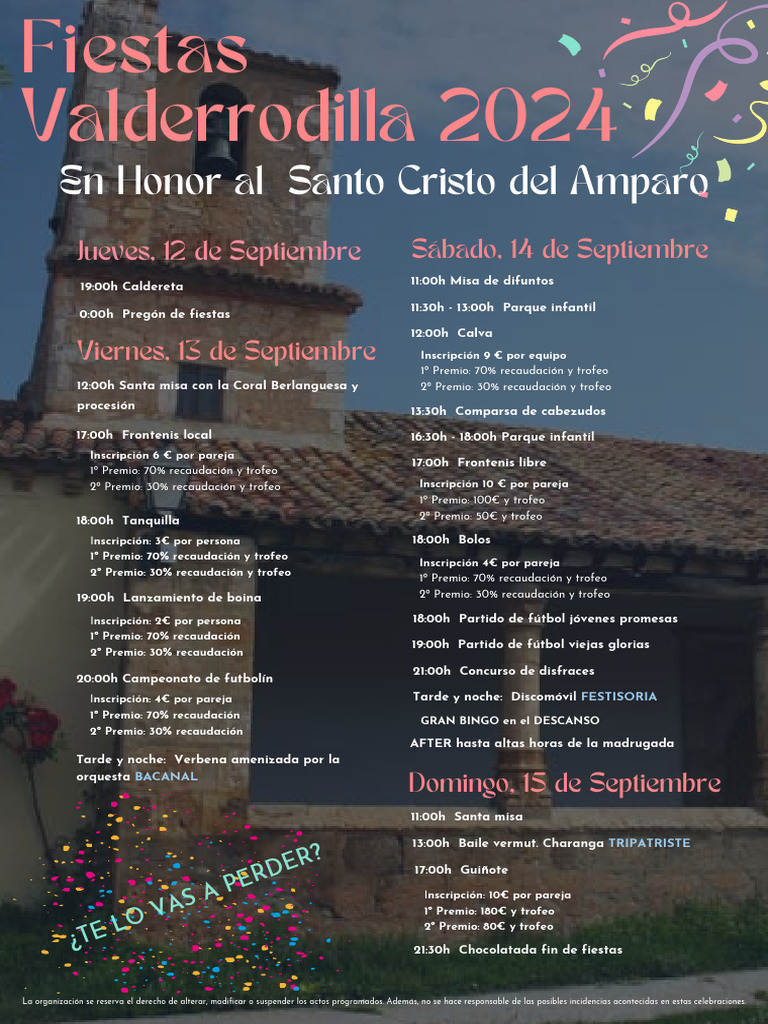 Cartel Definitivo | PDF | Fiestas cristianas y días santos