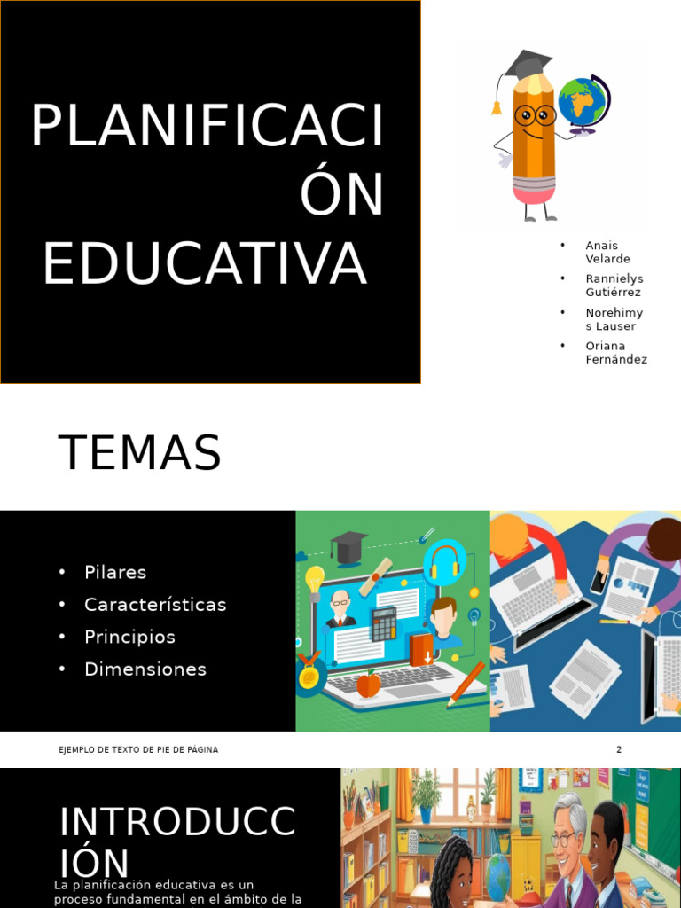 Claves de la Planificación Educativa | PDF | Enseñando | Planificación