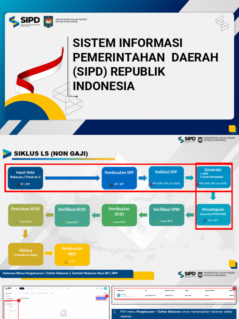 Panduan SIPD: Proses Pengeluaran Keuangan | PDF