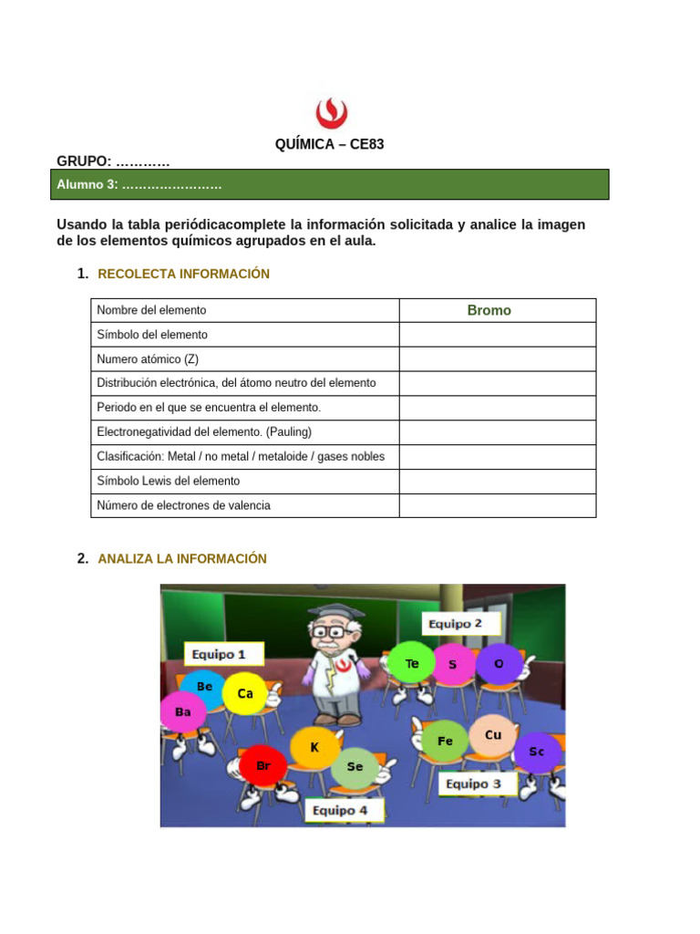 Análisis de Elementos Químicos CE83 | PDF | Tecnología