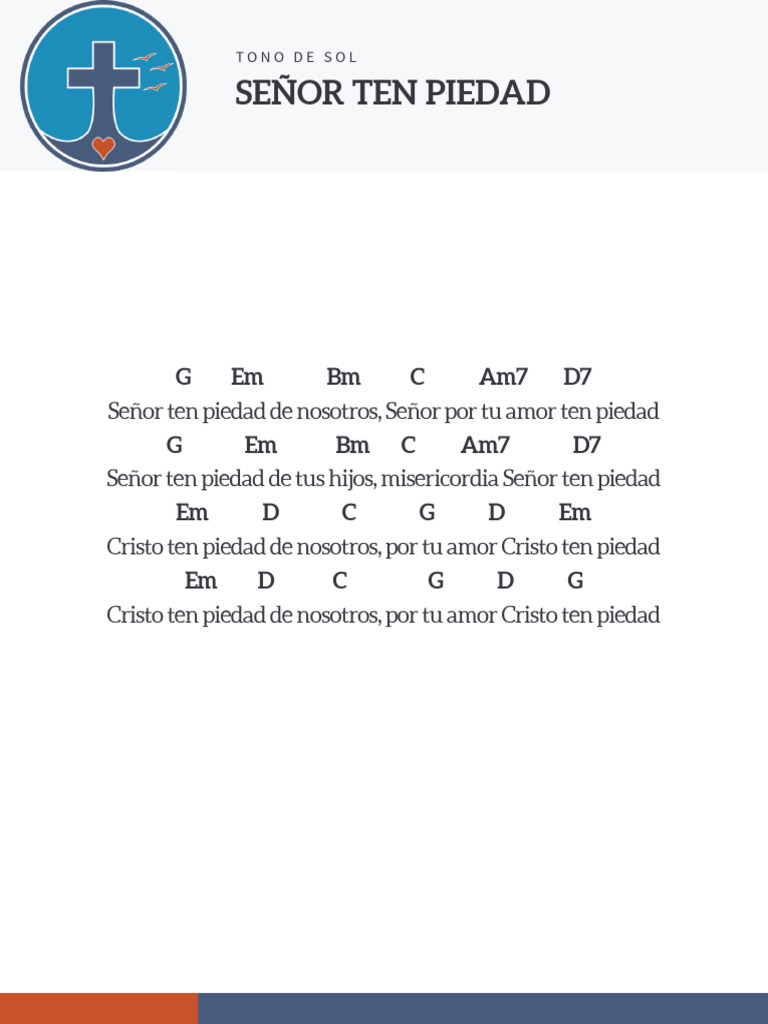 02 Señor Ten Piedadd Sol | PDF