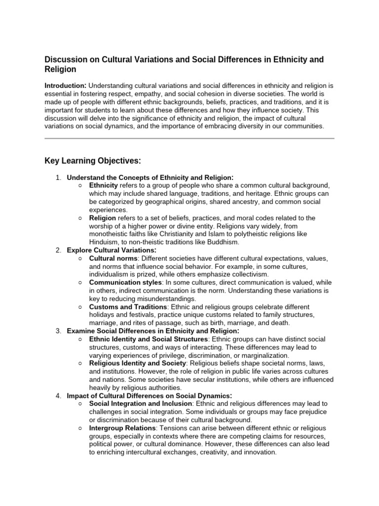 Ucsp Pdf Multiculturalism Prejudices