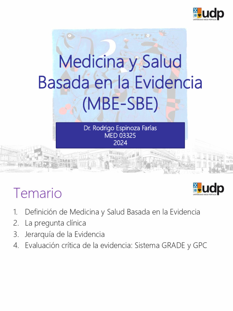 Medicina y Salud Basada en la Evidencia | PDF | Evidencia basada en ...