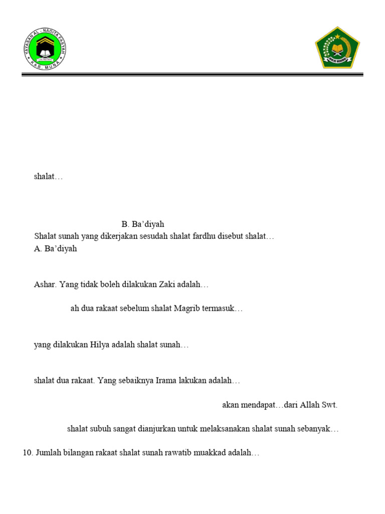 Menguasai Fiqih Kelas 3 MTs Semester 1: Panduan Lengkap dengan Contoh Soal