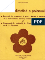 Valoarea Dietetica A Polenului - Apimondia 1977