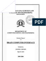 Sree Narayana Gurukulam College of Engineering: Brain Computer Interface