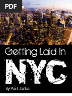 Getting Laid in NYC