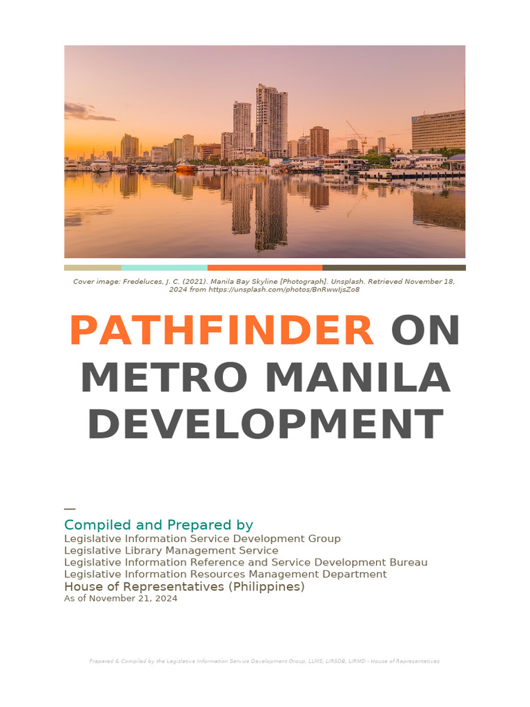 Metro Manila Development Pathfinder | PDF | Metro Manila | Manila