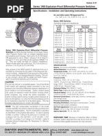 SPD910 Differential Air Pressure Switch | PDF | Switch | Pressure ...