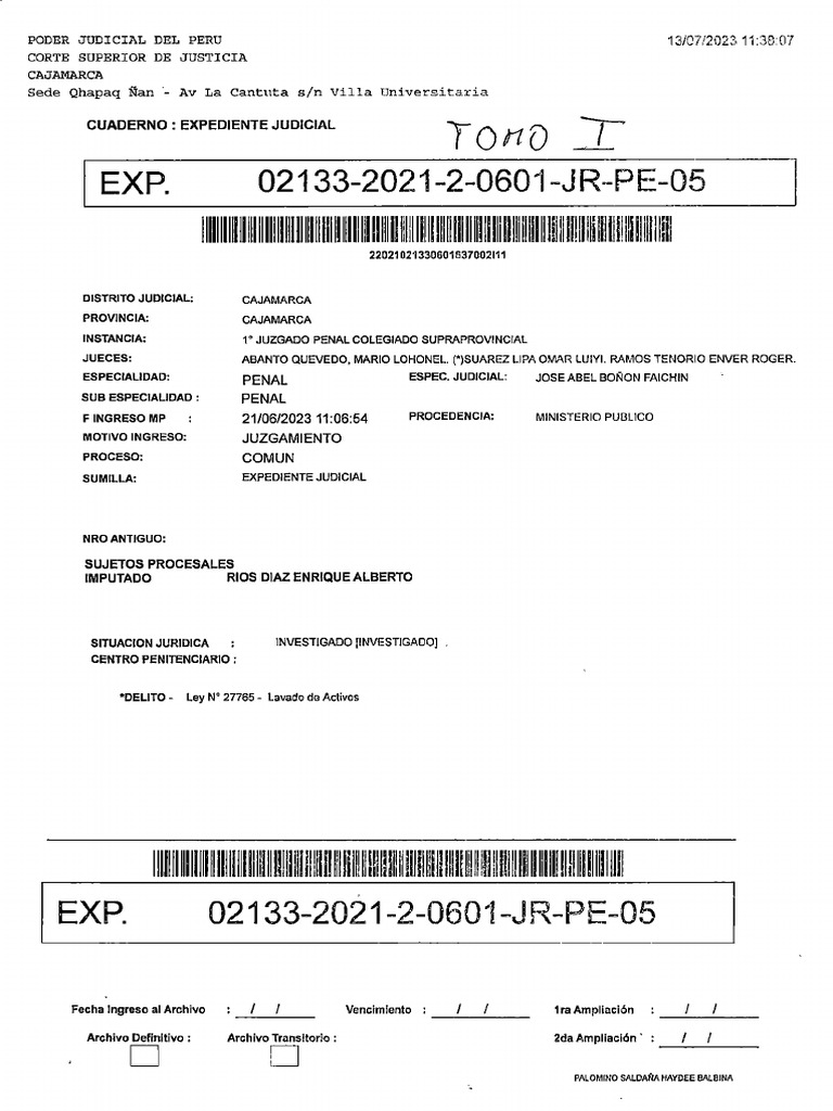 Tomo 1 | PDF