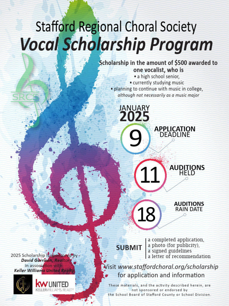 SRCS Scholarship Poster 2025 | PDF