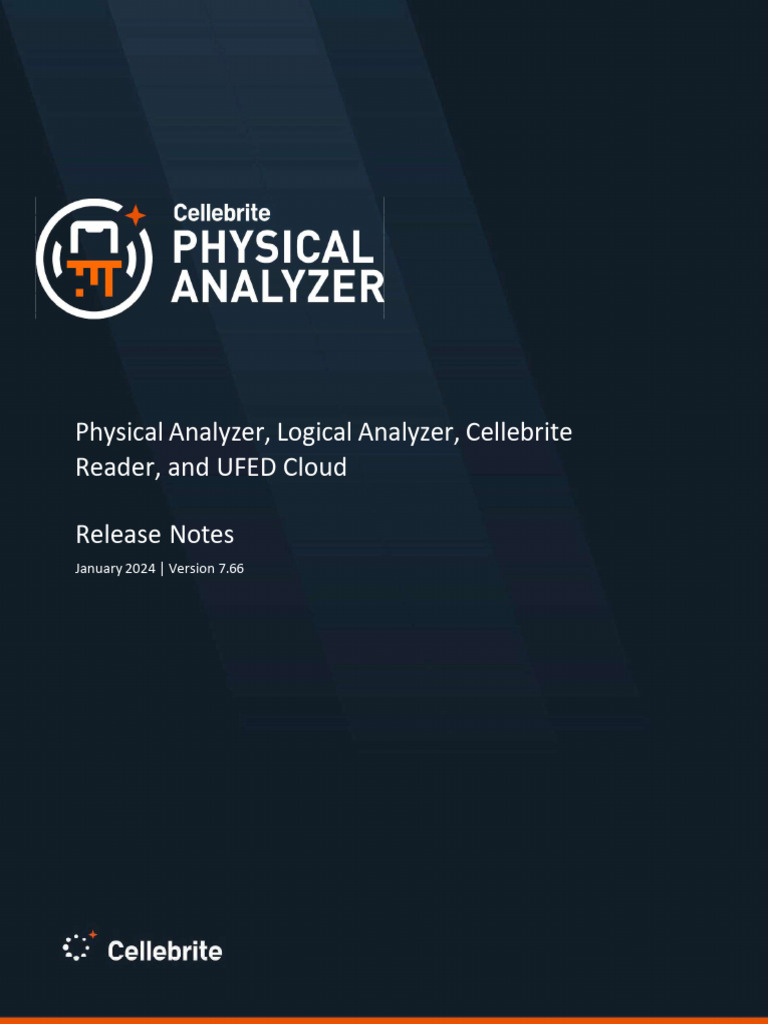 Cellebrite Physical Analyzer 7.66 Release Notes | PDF | Android ...