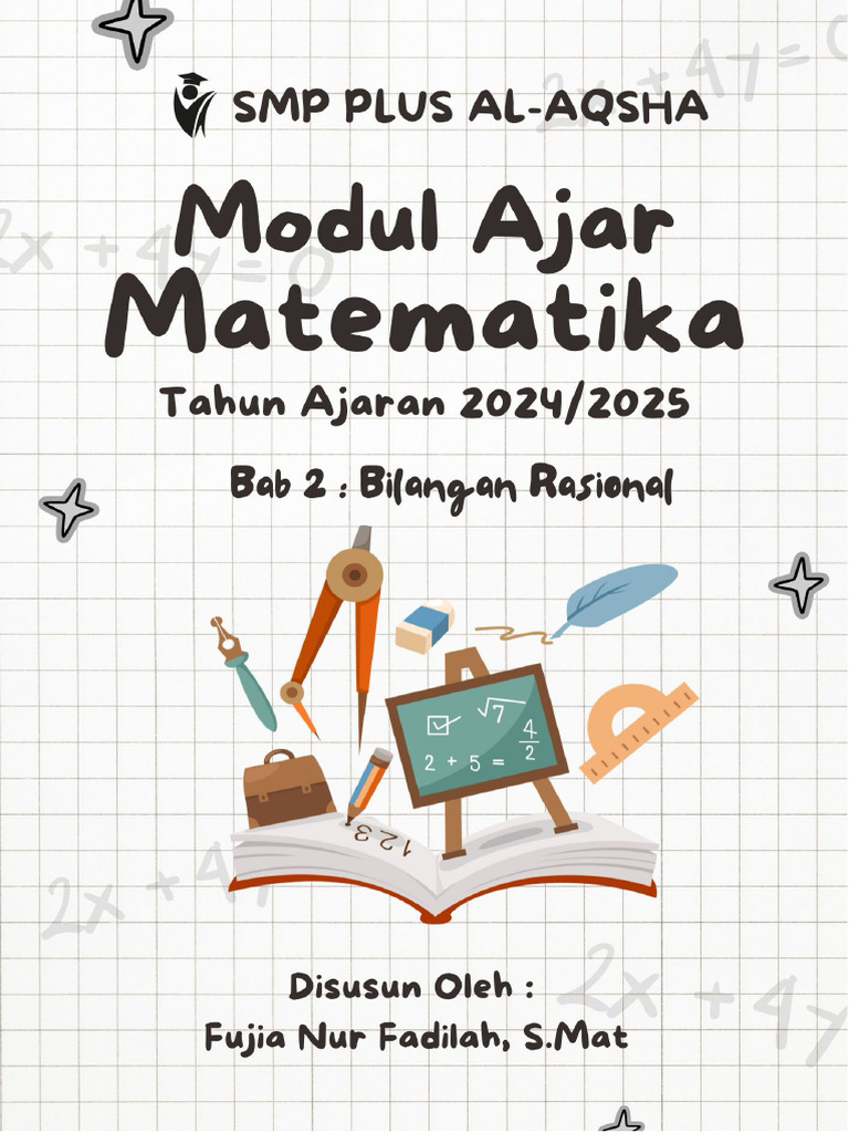 Modul Ajar Matematika Kls 7 Sem 1 - Bab II | PDF