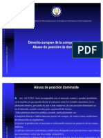 Abuso de Posicion Dominante 2011-2012