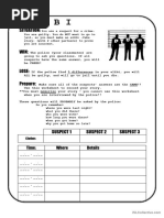 Police Arrest Role-Play Scenario | PDF | Right To Silence | Criminal ...