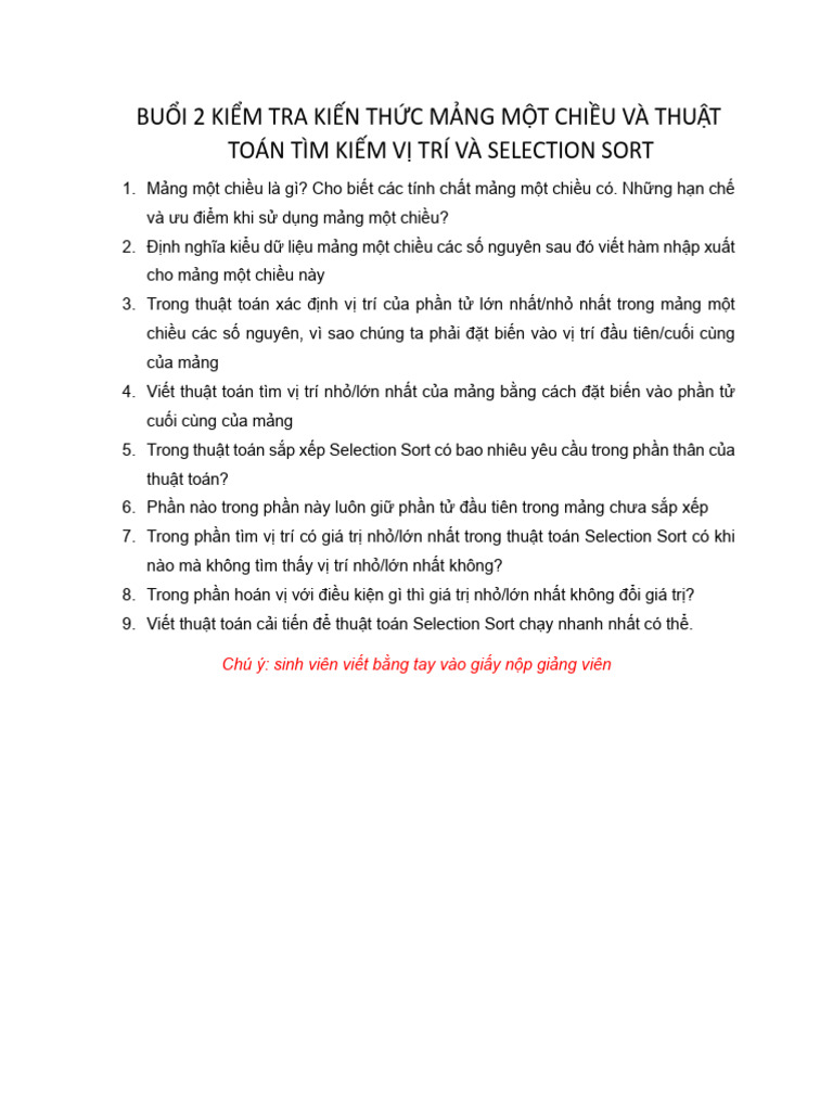 Buoi 2 | PDF