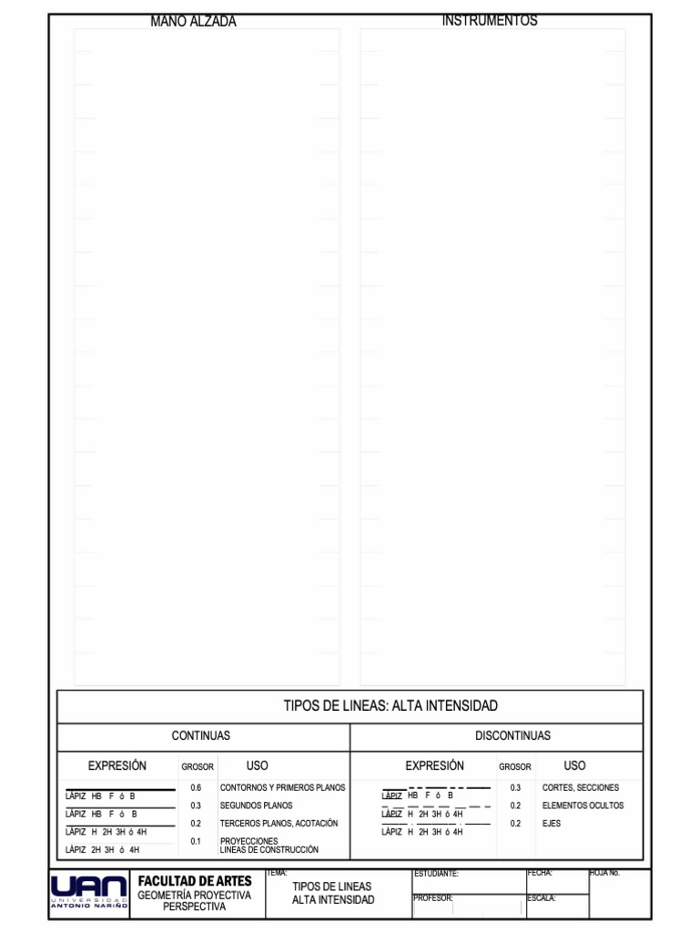 Formato Lineas | PDF