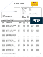 Internet Account Statement: Non-Transferable