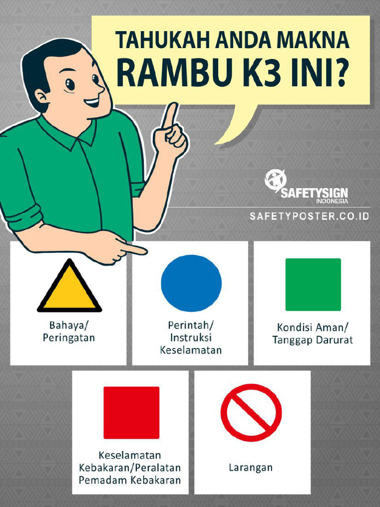 Tahukah Anda Makna Rambu K3 Ini | PDF