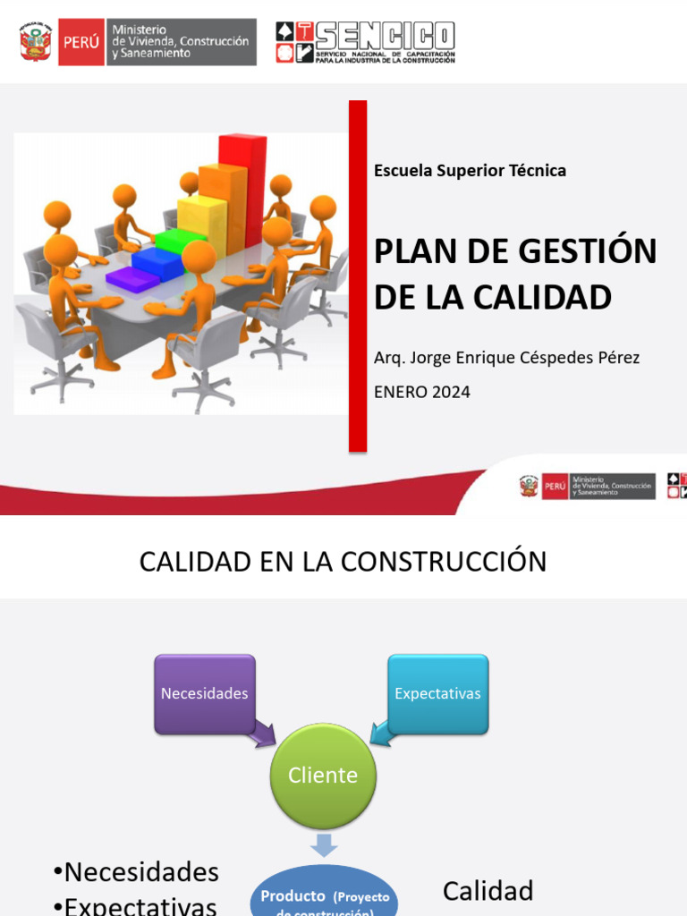 Plan de Gestión de La Calidad en La Construcción | PDF | Hormigón ...