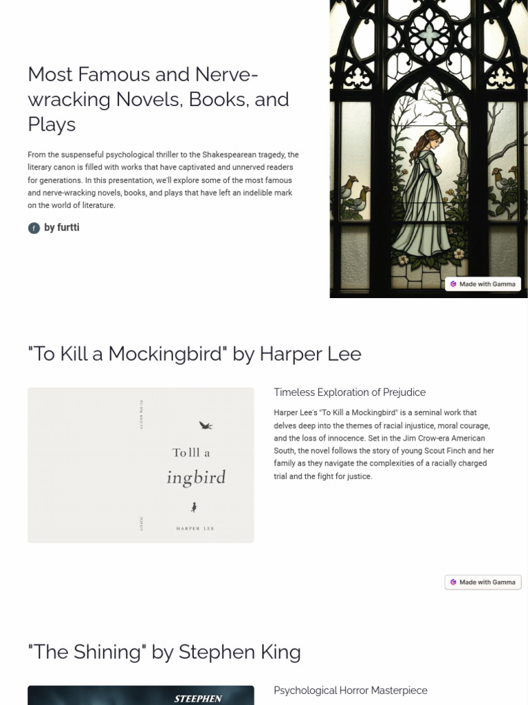 Most Famous and Nerve Wracking Novels Books and Plays | PDF | Hamlet