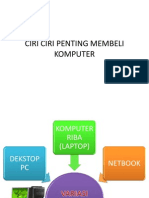 Ciri2 PNTG Mbeli Komputer