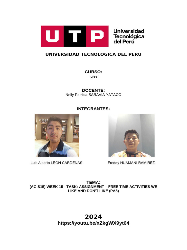 Task Week 15 | PDF