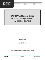 Lenovo - SAP HANA Backup Guide-1.12.121-16 - 33-End | PDF