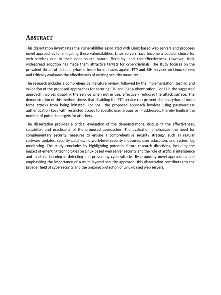 Final Work | PDF | Security | Computer Security