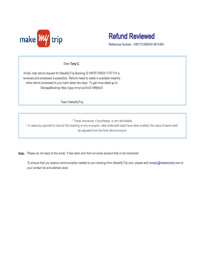 NR7517500311707174.Refund Reviewed | PDF