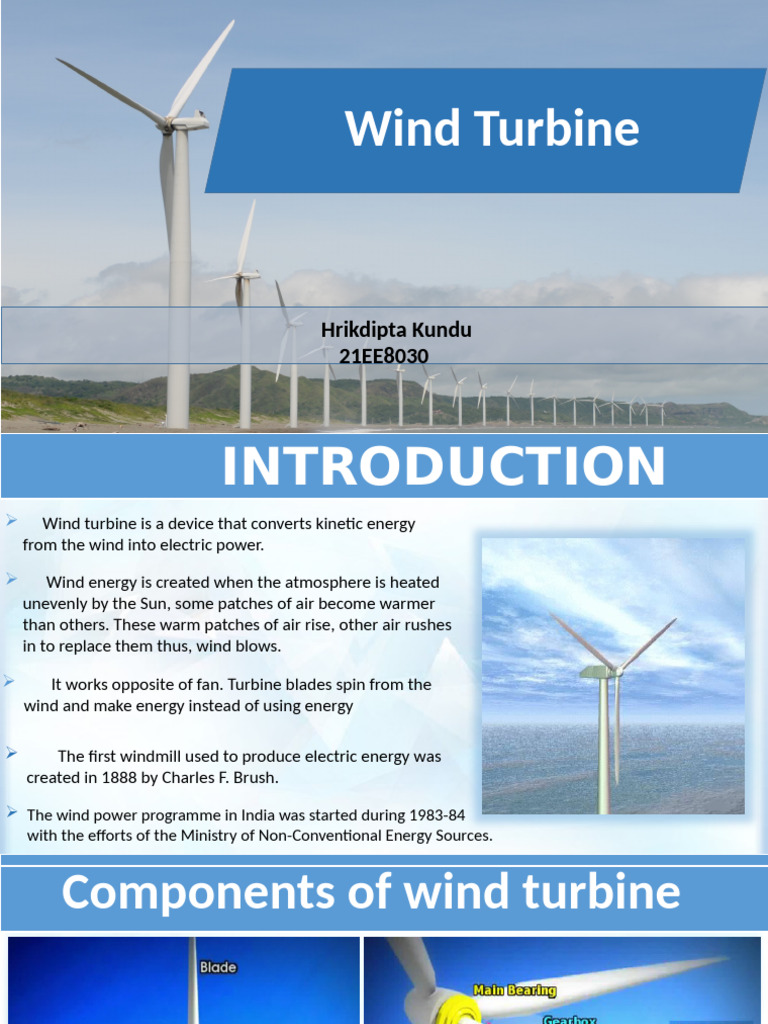 Wind Turbines: A Comprehensive Guide | PDF | Wind Turbine | Wind Power