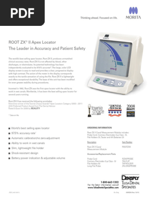 オサダ 2008 Root ZX | PDF