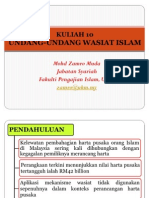 12 Undang-Undang Wasiat Islam