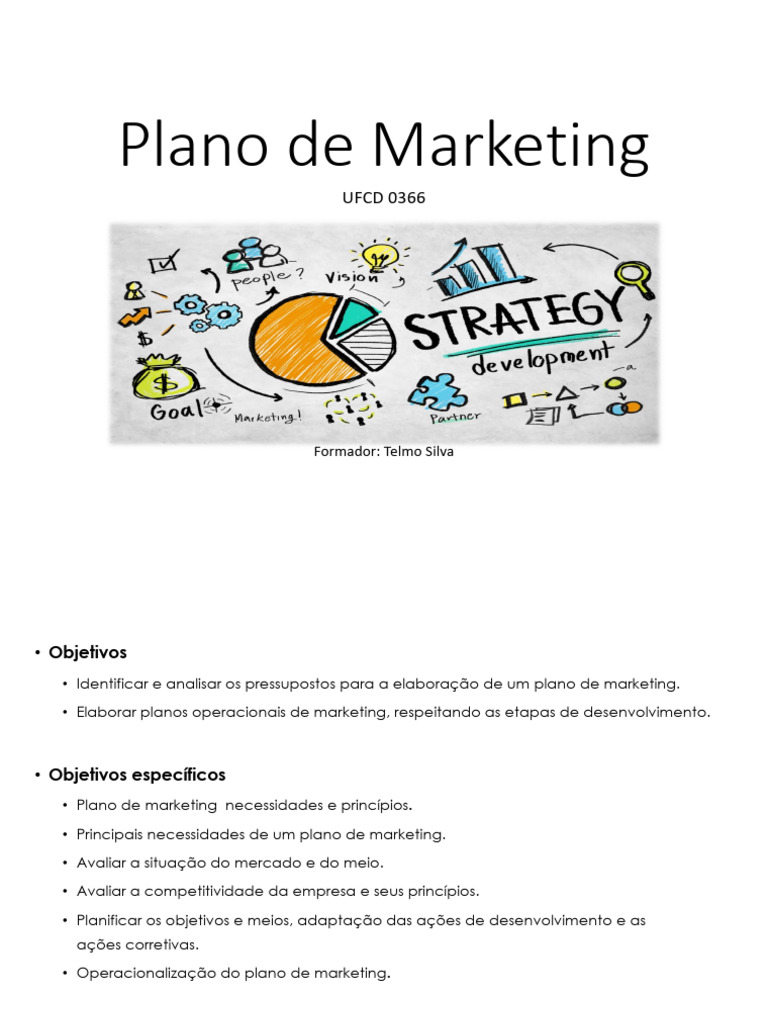 Estruturação de um Plano de Marketing | PDF | Análise SWOT | Marketing