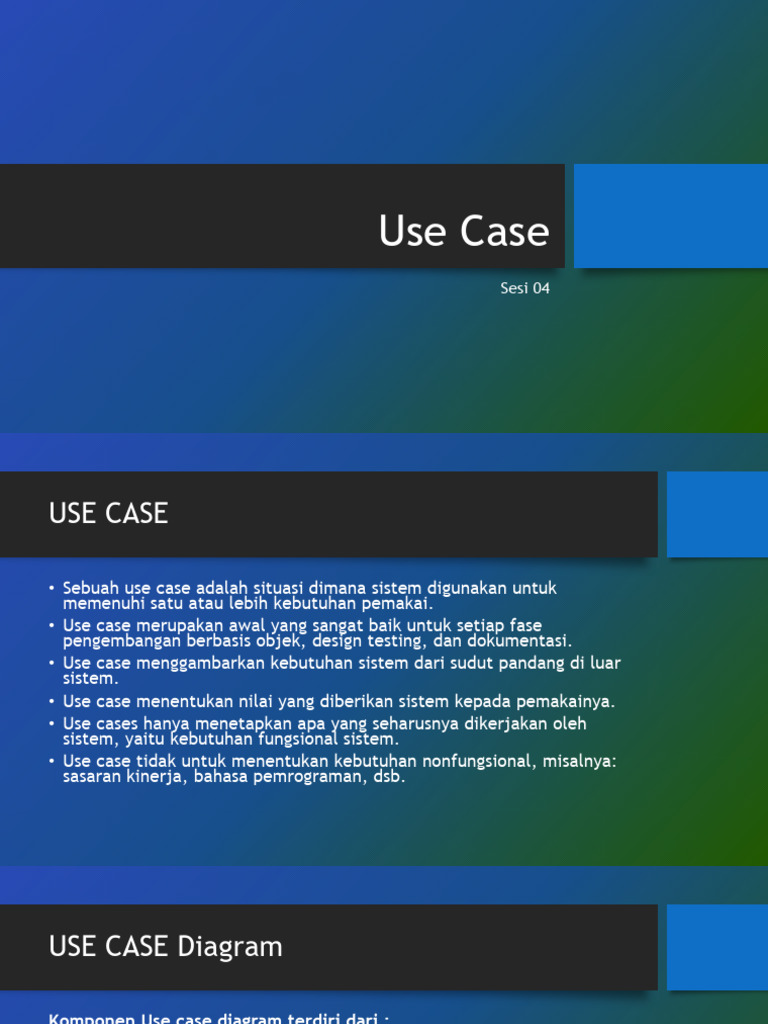 Panduan Lengkap Use Case dan Diagram | PDF