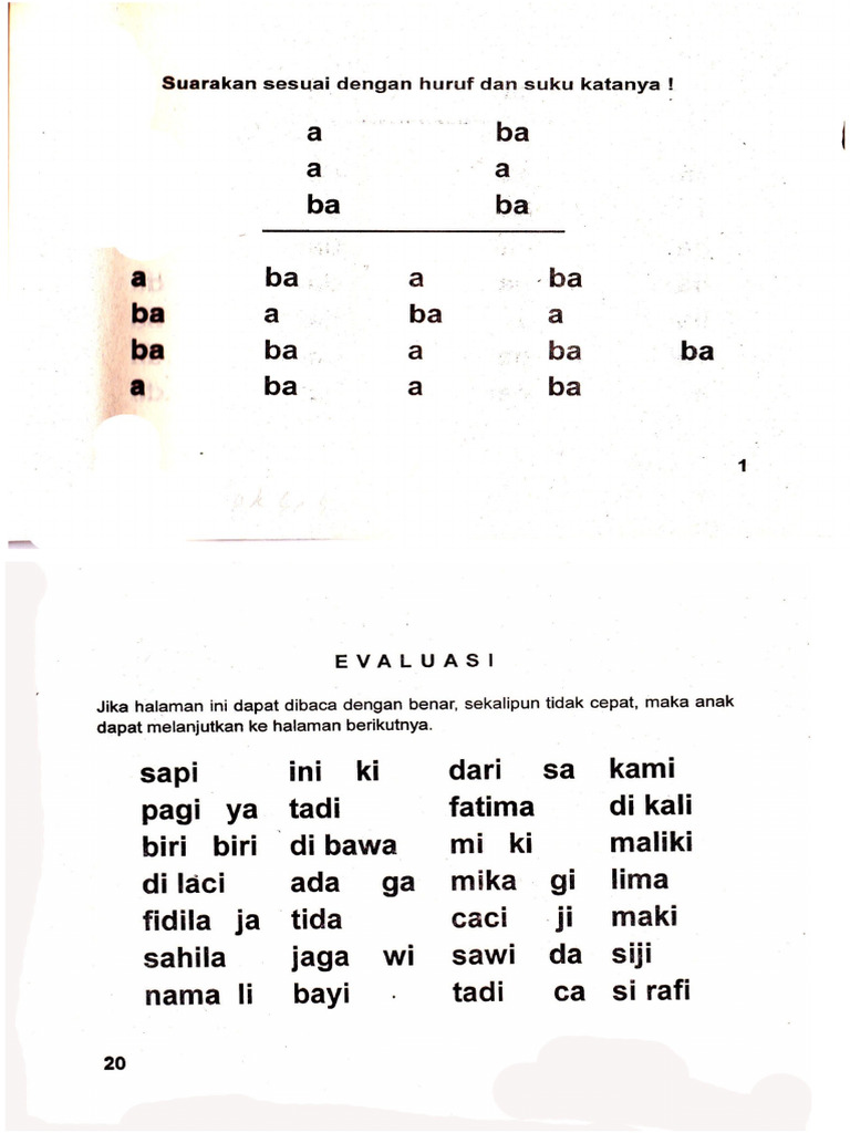 BK Baca KL 1-II | PDF