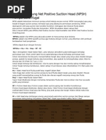 Download Cara Menghitung Net Positive Suction Head by Melani Azizah SN79656303 doc pdf
