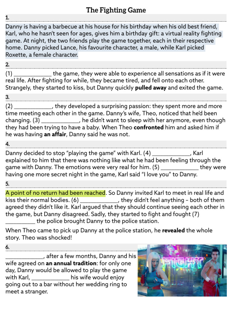 Virtual Reality Game Sparks Forbidden Love | PDF