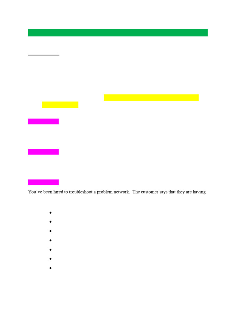 ETT Year III IP Subnetting Assignment | PDF | Ip Address ...