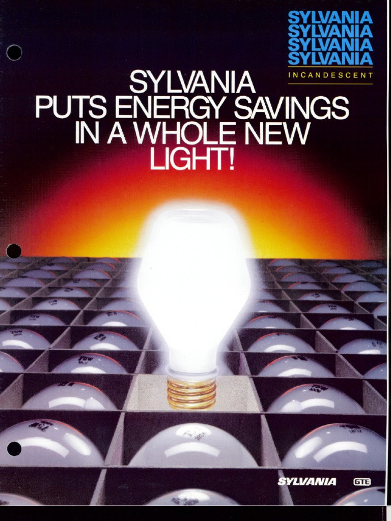 Sylvania Halogen Capsylite ALamp Brochure PDF