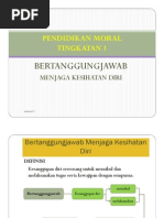 Bertanggungjawab Menjaga Kesihatan Sendiri.