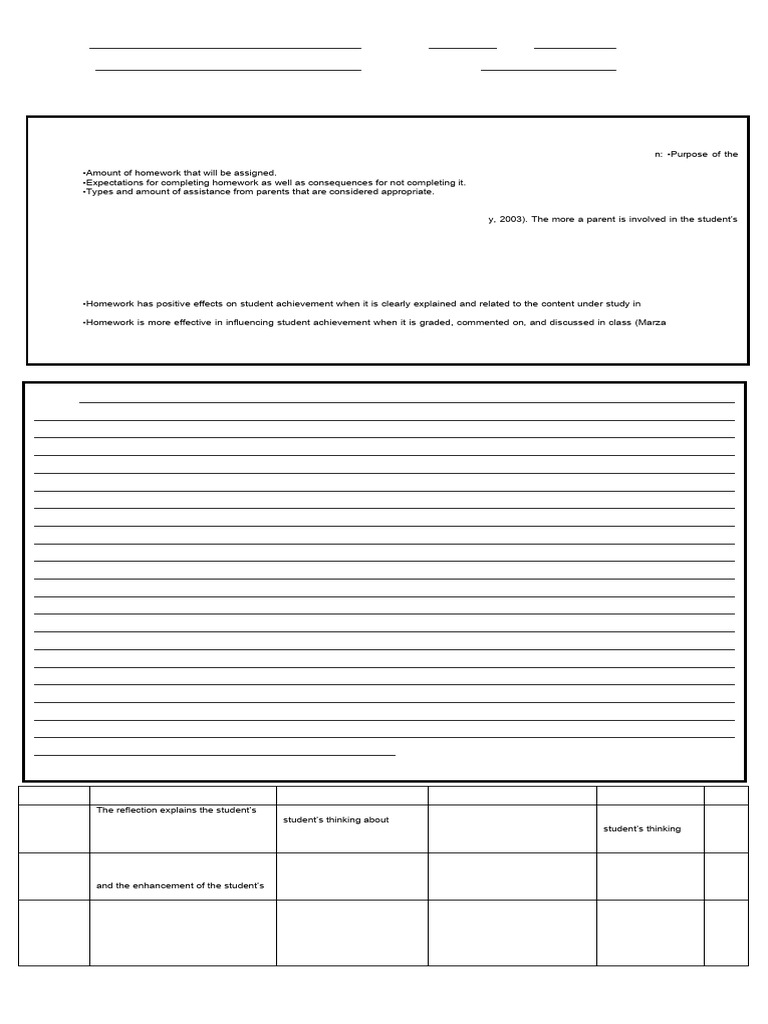 Quality Homework for Student Success | PDF | Homework | Teachers