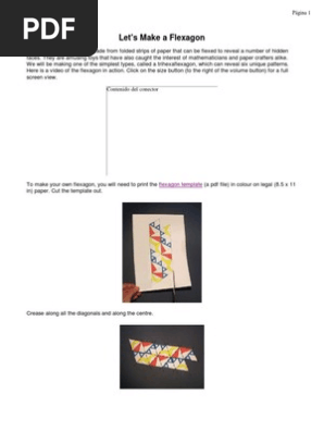 Let's Make a Flexagon