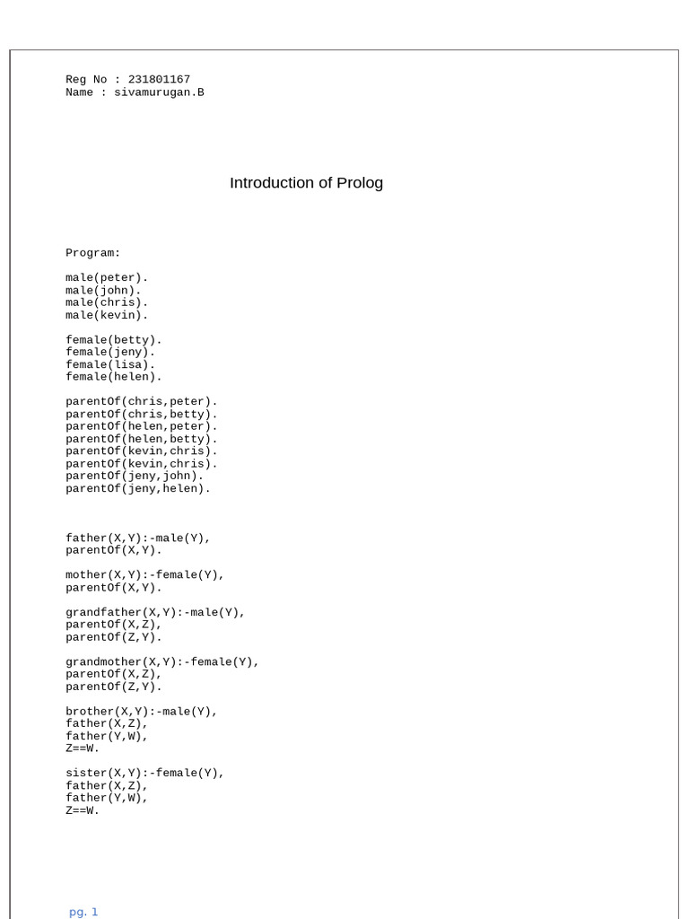 Prolog1 (231801167) | PDF | Language Arts & Discipline