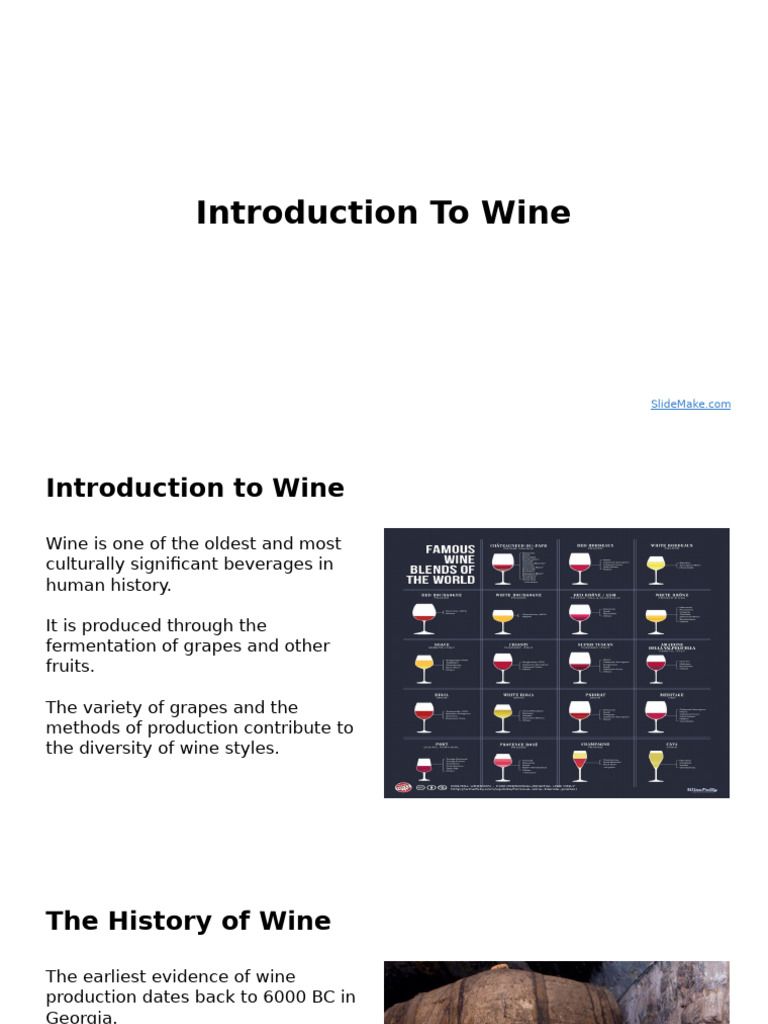 Comprehensive Guide to Wine Basics | PDF | Wine | Winemaking