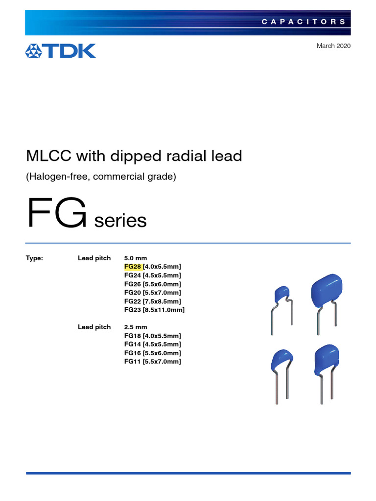 Halogen-Free MLCC Capacitors Guide | PDF | Capacitor | Physical Quantities